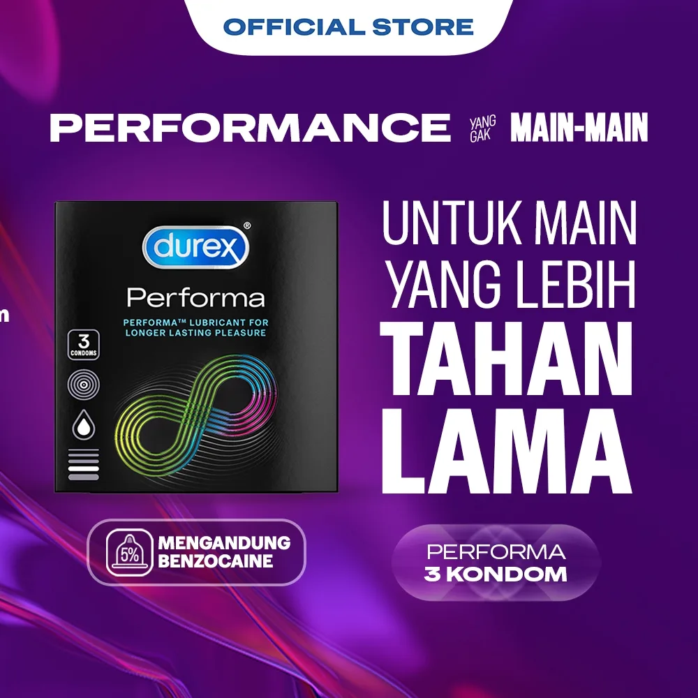 Durex Kondom Performa - 3 Pcs