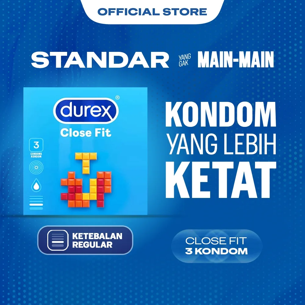 Durex Kondom Close Fit - 3 Pcs