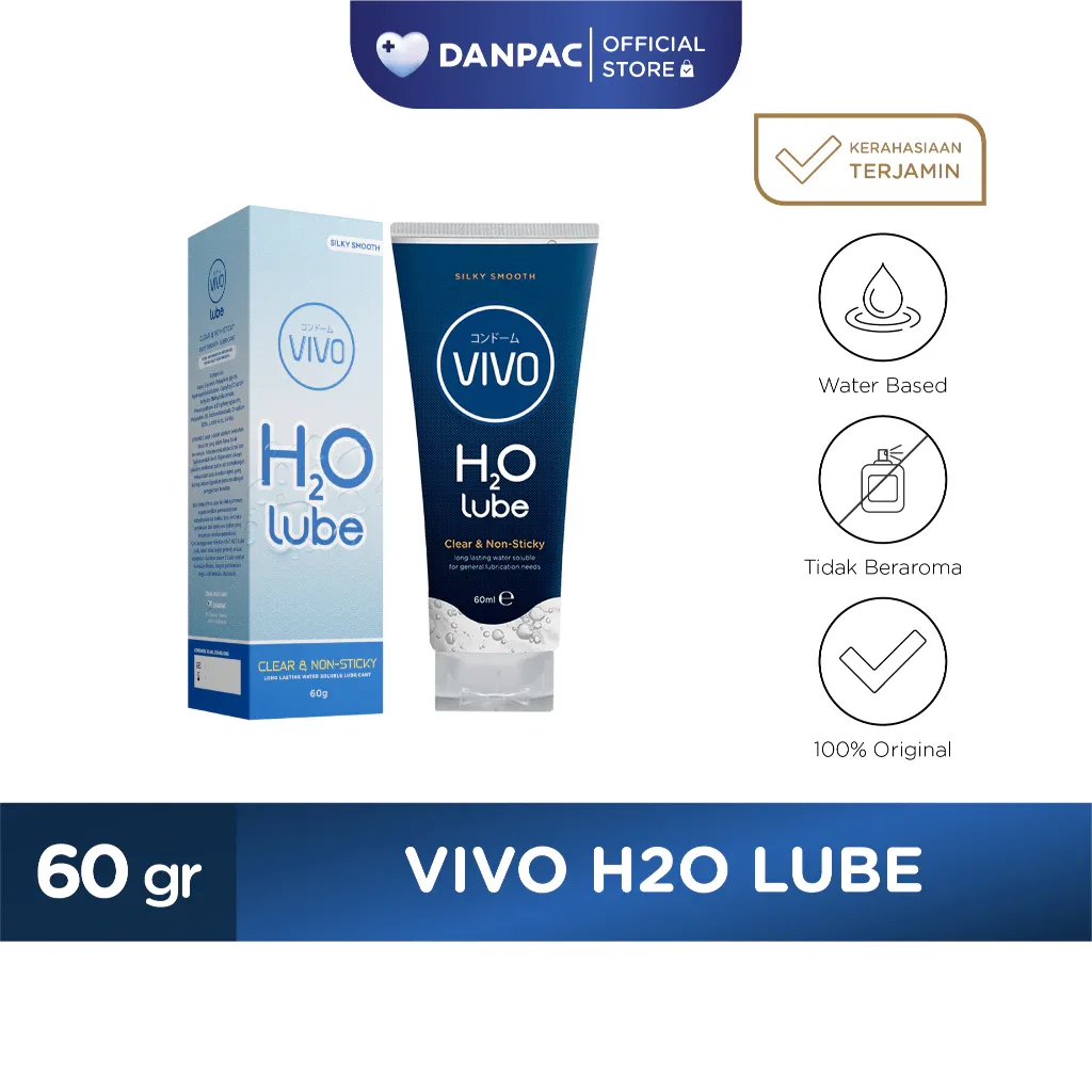 Vivo Lubricant H2O Lube - 60 gr