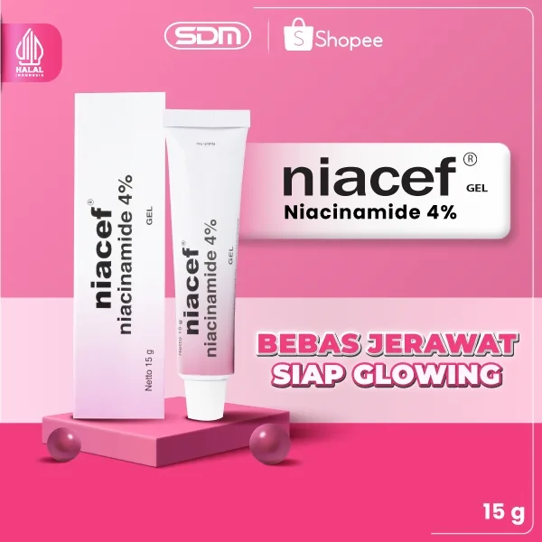 Niacef 4% Gel - 15 gr