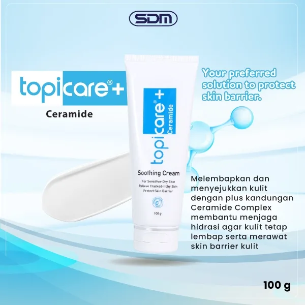Topicare Soothing Cream + Ceramide - 100 gr
