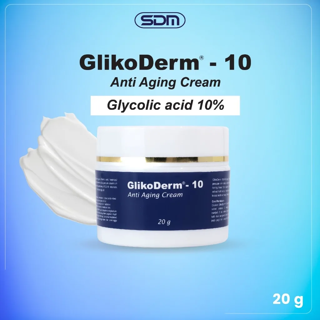 Glikoderm 10 Anti Aging Cream - 20 gr