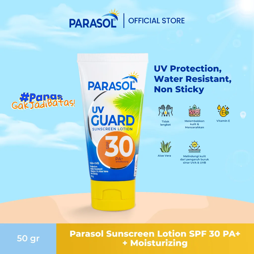Parasol Lotion Tabir Surya SPF30 PA+ - 50 gr