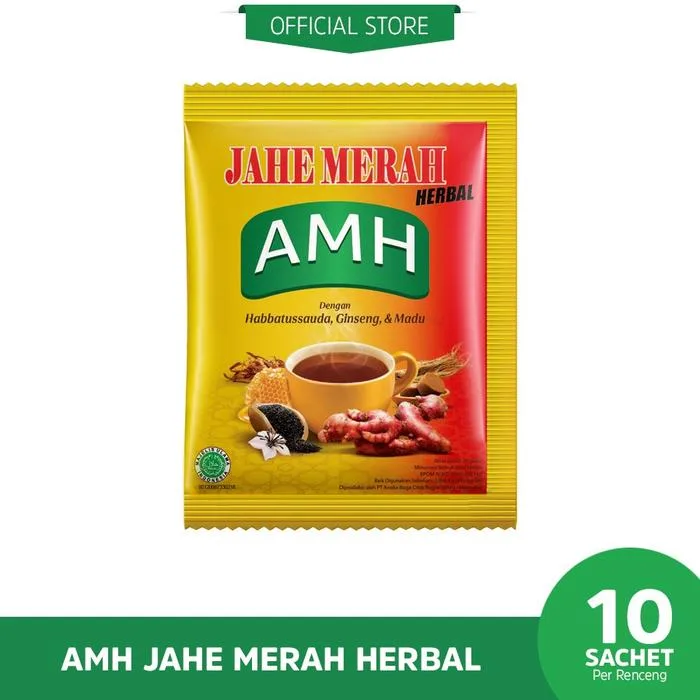 Amh Jahe Merah Rcg - 10 Pcs