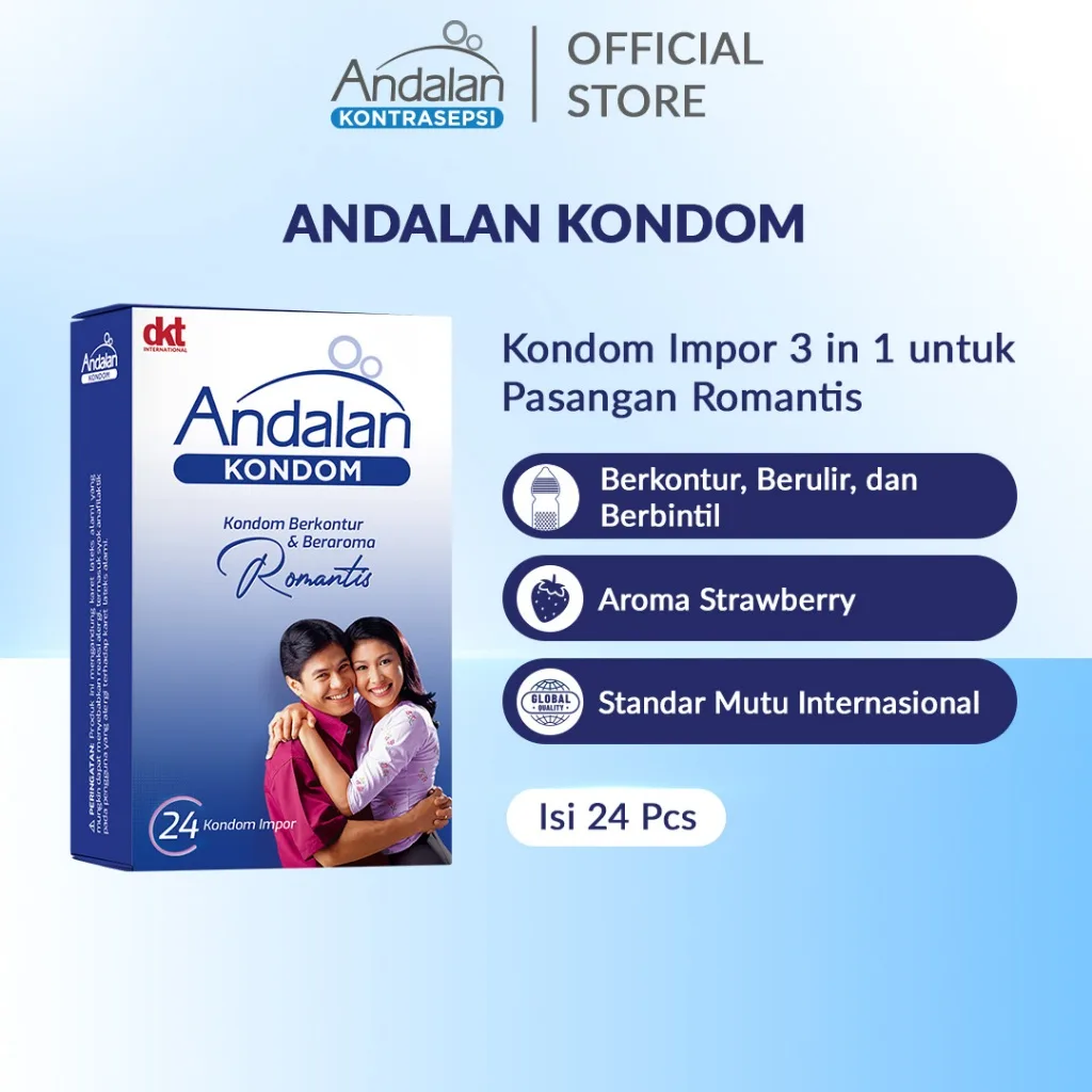 Andalan Kondom - 24 Pcs