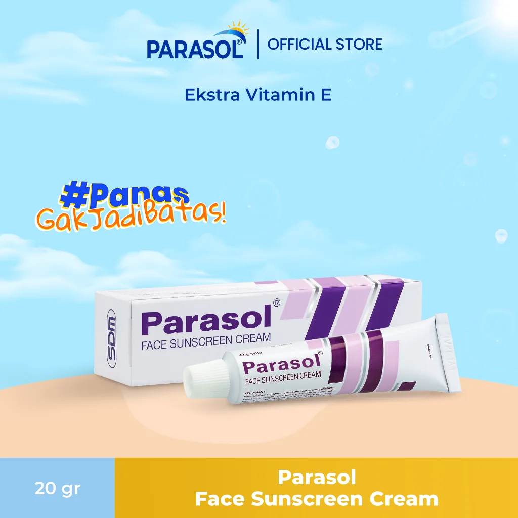 Parasol Cream Wajah - 20 gr