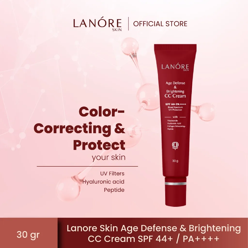 Lanore Skin Age Defense & Brightening CC Cream SPF 44+ PA++++ - 30 gr