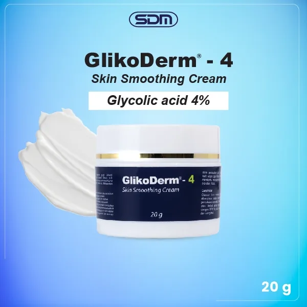 Glikoderm 4% Skin Smoothing Cream - 20 gr