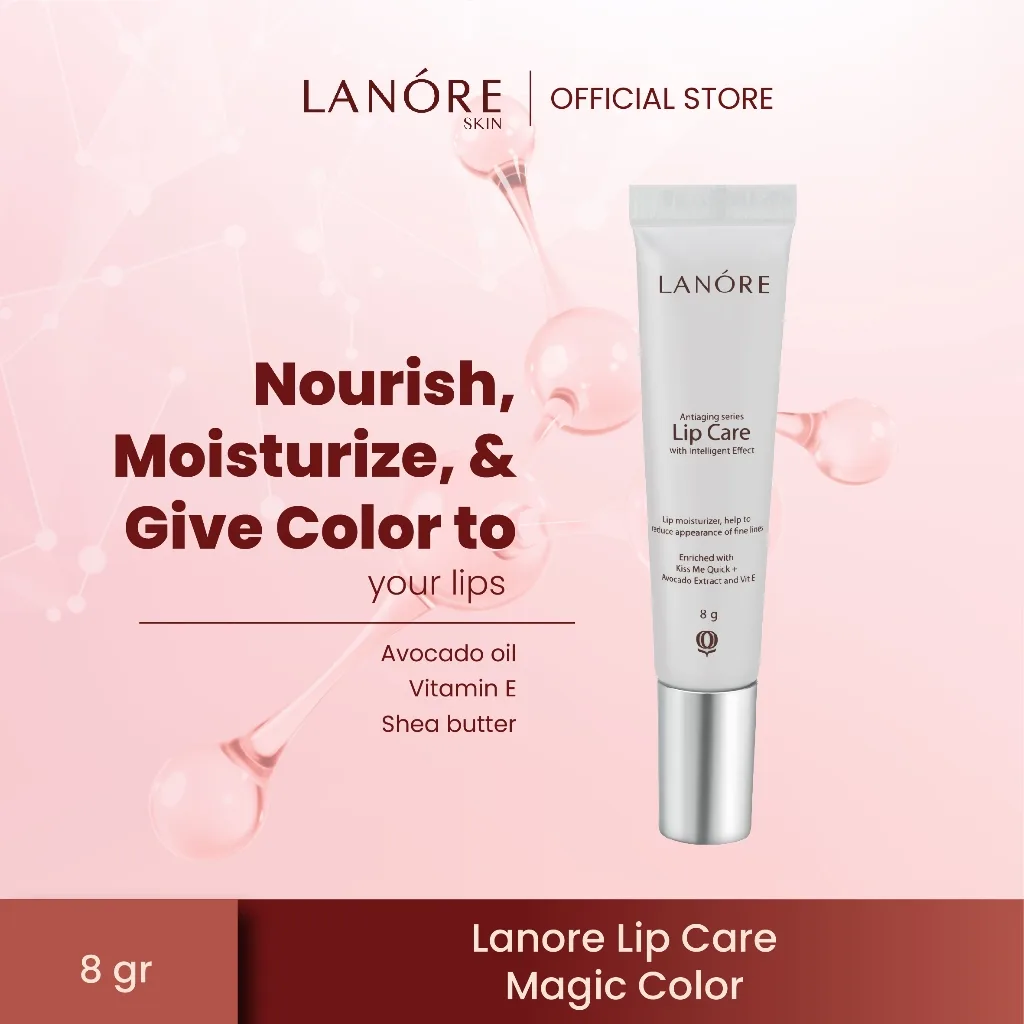 Lanore Lip Care Magic Color - 8 gr