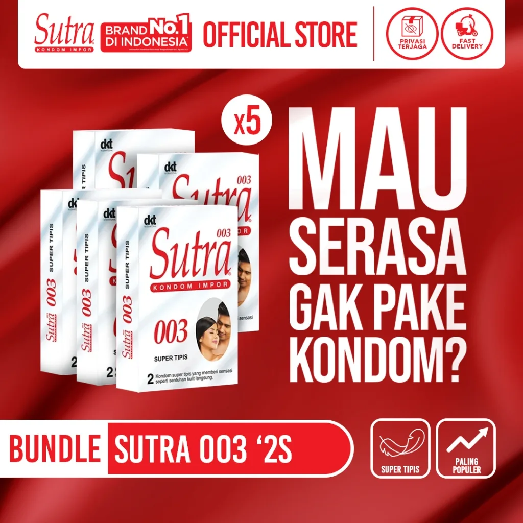 Sutra Kondom 003 - 2 Pcs × 5