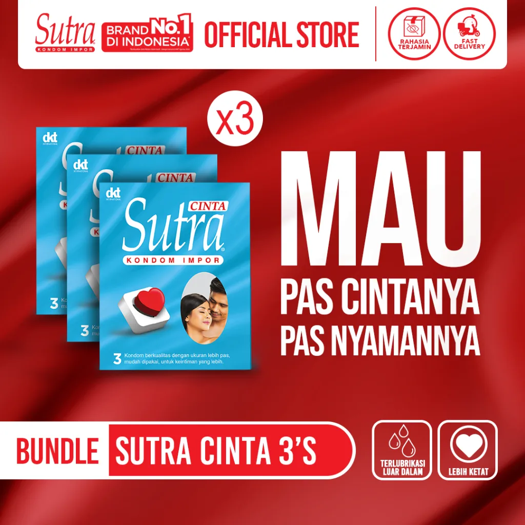 Sutra Kondom Cinta - 3 Pcs × 3