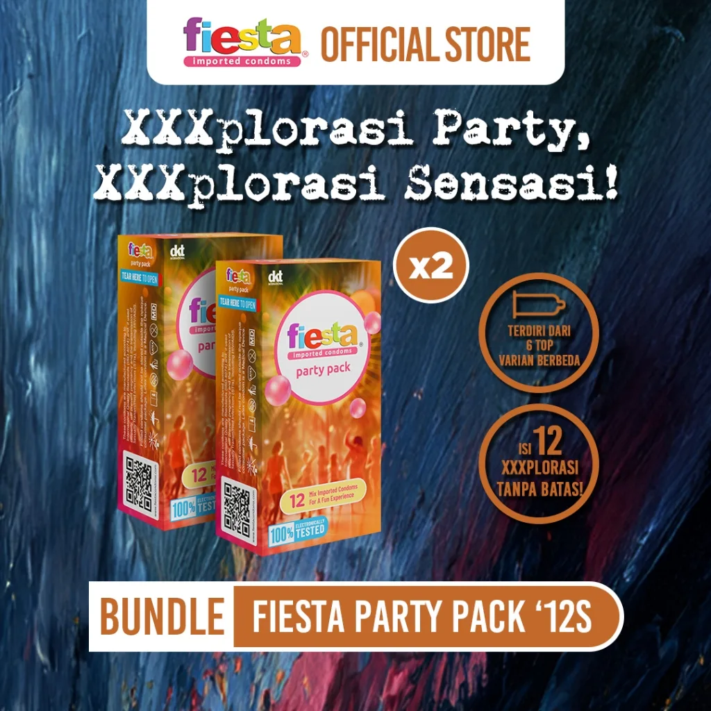 Fiesta Kondom Party Pack - 12 Pcs × 2