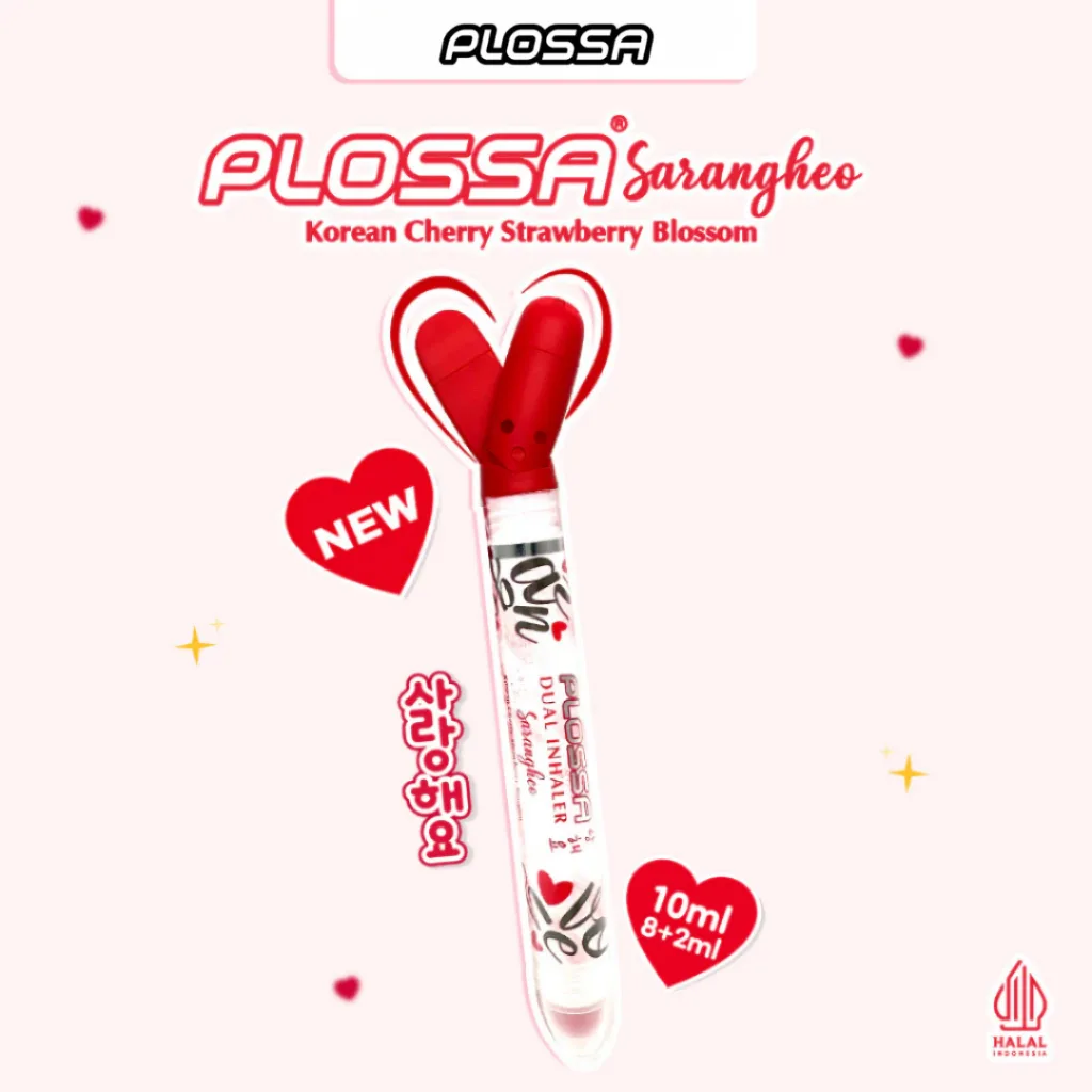 Plossa Blister Sarangheo Korean Strawberry - 10 mL