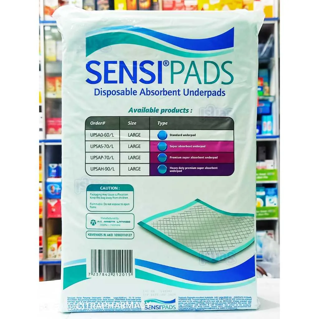 SENSI Pads Underpads L-10