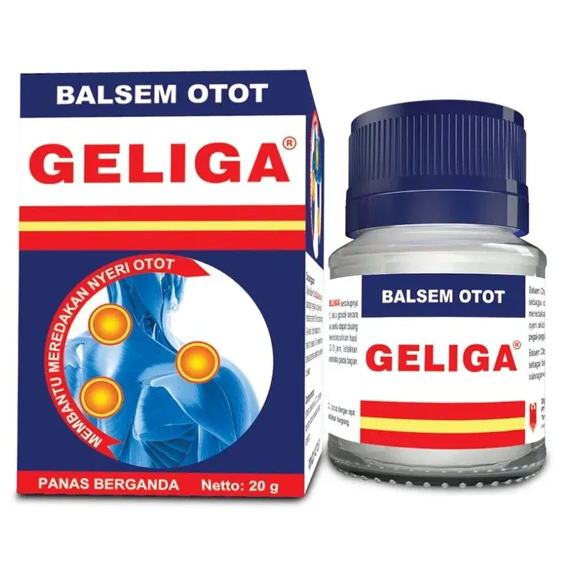 Caplang Geliga Balsem Pereda Nyeri Otot - 20 gr