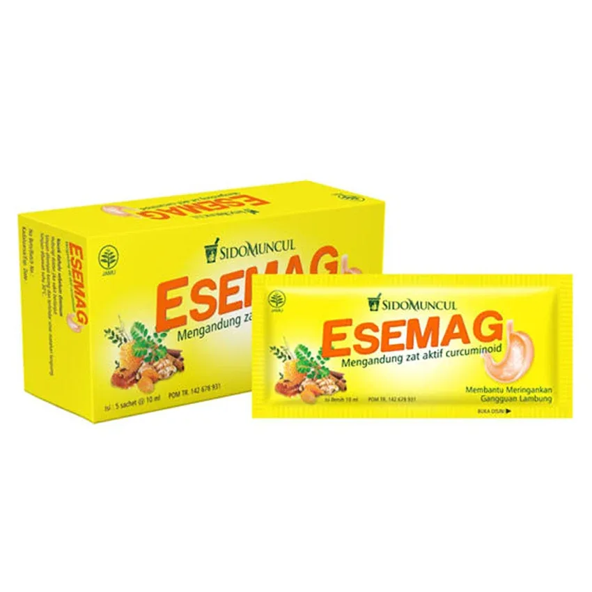 Esemag Obat Maag Herbal 10 mL Box - 5 Sachets