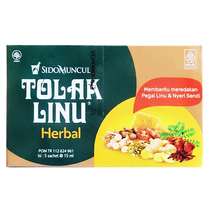 Tolak Linu Cair Herbal Box - 5 Sachets