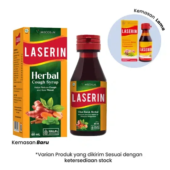 Laserin Syrup Obat Batuk Herbal - 60 mL