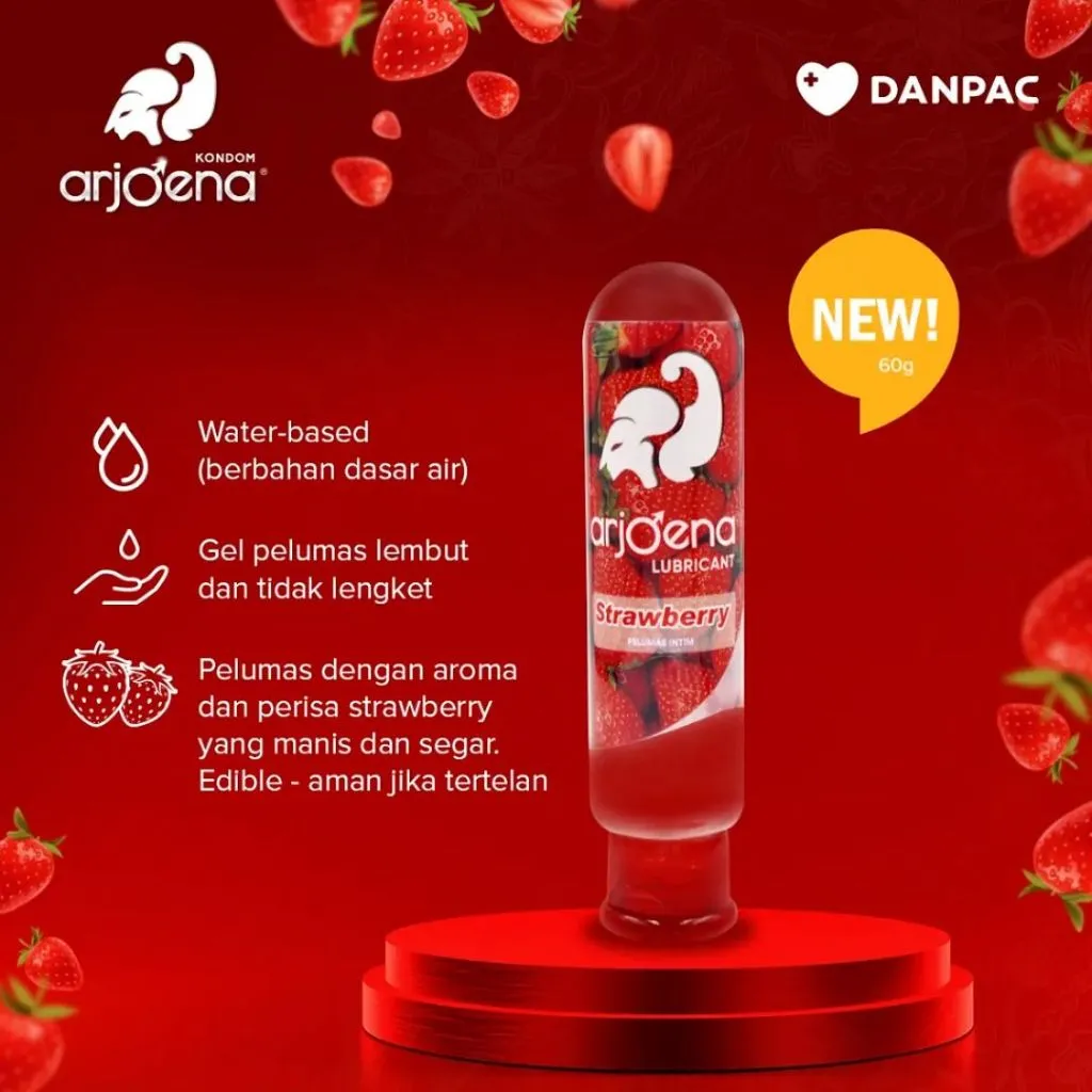 Arjoena Lubricant Strawberry - 60 gr
