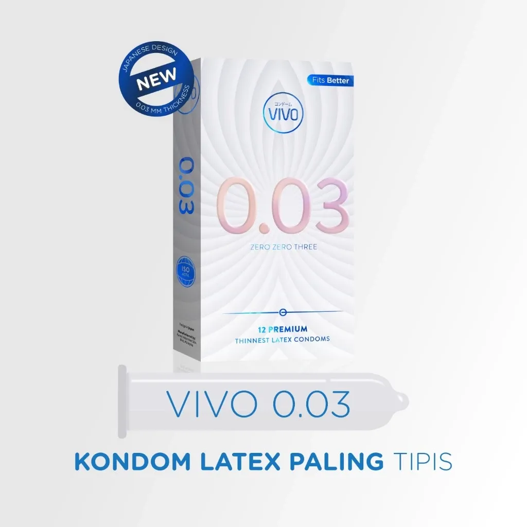 Vivo Kondom 0.03 - 12 Pcs