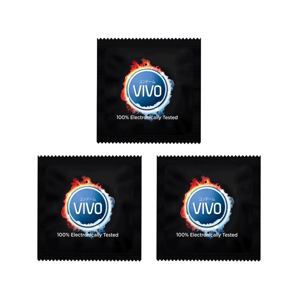Vivo Kondom Fire and Ice - 3 Pcs