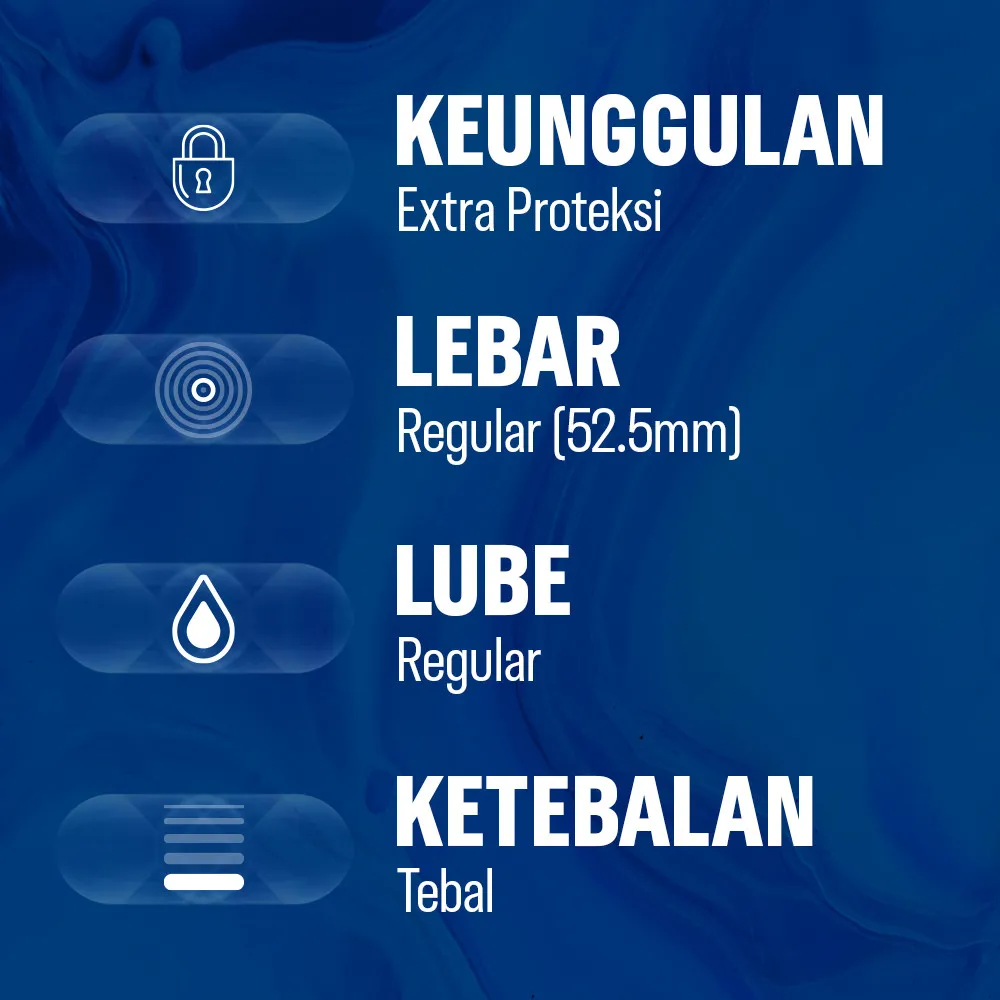 Durex Kondom Extra Safe - 12 Pcs